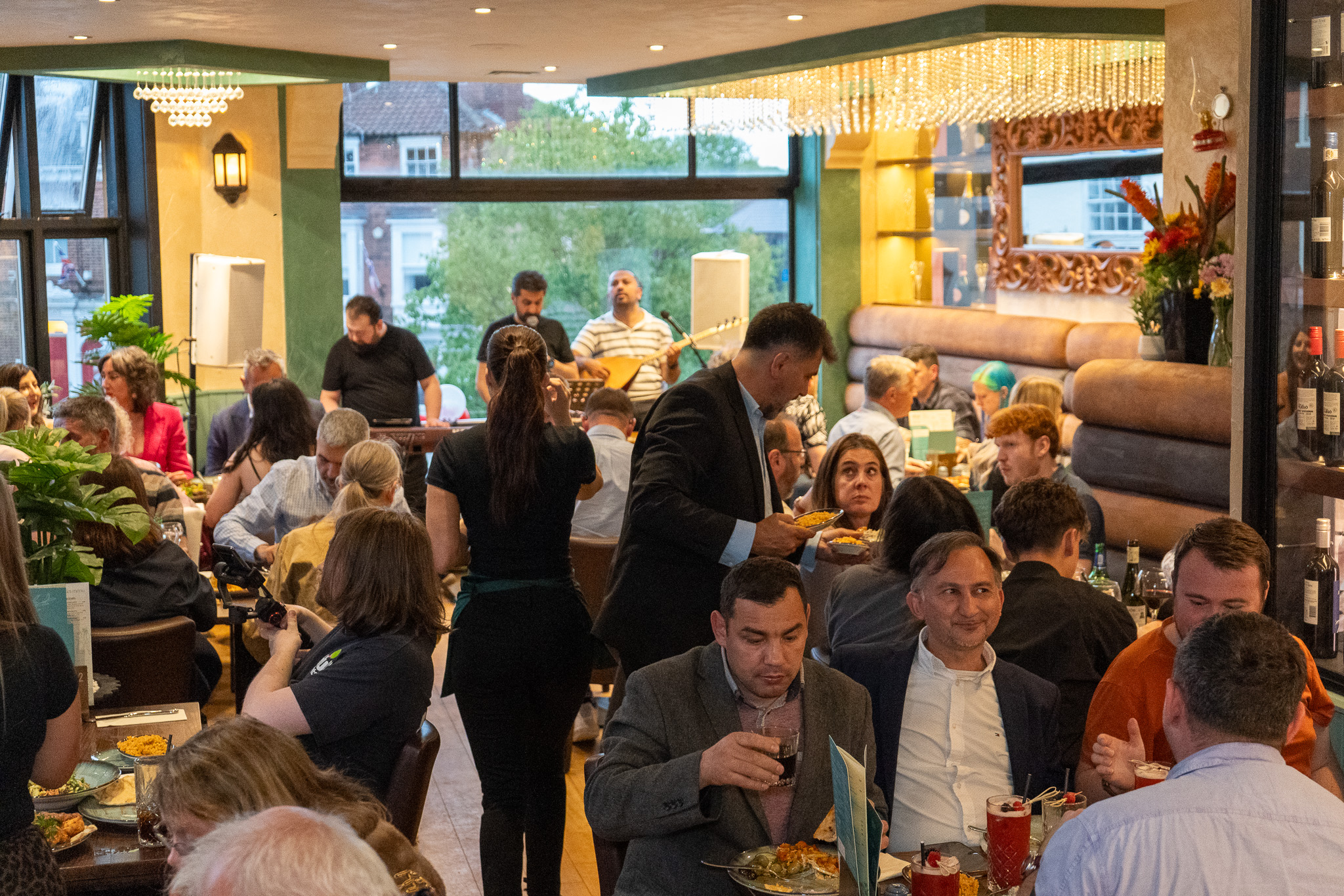 Inside the Restaurant